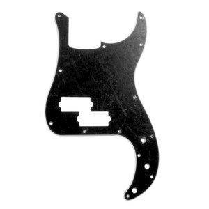 Allparts Allparts - 3-Ply Pickguard for P Bass - Black