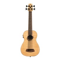Kala - U-Bass - Flame Maple - Acoustic Electric with gig bag