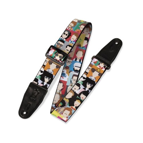 Levy's Leathers Levy's - 2" Sublimation Printed Guitar Strap - MPD2-104 Levy's Leathers Levy's - 2" Sublimation Printed Guitar Strap - MPD2-104