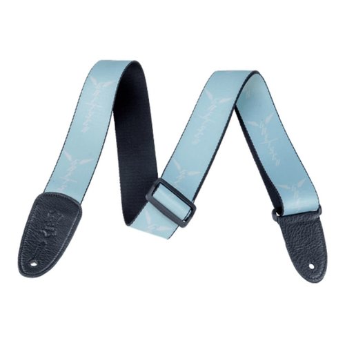 Gretsch Gretsch - Gretsch Wings Guitar Strap - Seafoam and White Gretsch Gretsch - Gretsch Wings Guitar Strap - Seafoam and White