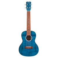 Cordoba - 15CFM - Mahogany - Concert Acoustic Ukulele - Sapphire Blue