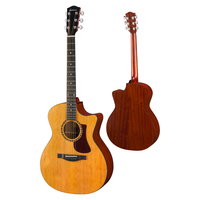 Eastman - AC122-2CE - Grand Auditorium - Electro Acoustic Guitar - w/ Gig Bag - Solid Cedar Top