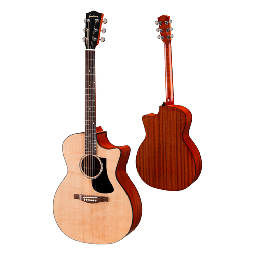 Eastman Strings Eastman - PCH1-GACE - Grand Auditorium - Electro Acoustic Guitar - w/ Gig Bag  - Natural