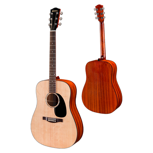 Eastman Strings Eastman - PCH1-D - Dreadnought Acoustic Guitar - w/ Gig Bag - Natural