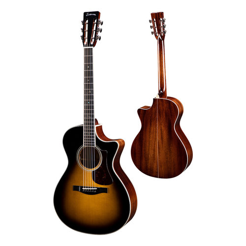 Eastman Strings Eastman - AC308CE LTD - Electric Acoustic Guitar - Sunburst w/ Hardshell Case Eastman Strings Eastman - AC308CE LTD - Electric Acoustic Guitar - Sunburst w/ Hardshell Case