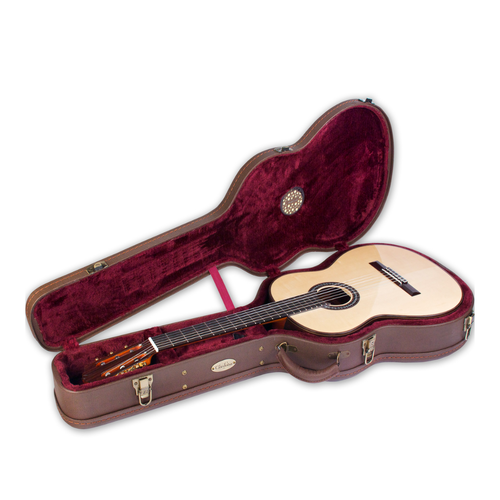 Cordoba Guitars Cordoba - Humidified Archtop Wood Case for Classical/Flamenco Guitar (Full Size)