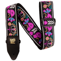 Ernie Ball  - Purple Bird Lupin Jacquard - Strap