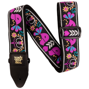 Ernie Ball Ernie Ball  - Purple Bird Lupin Jacquard - Strap