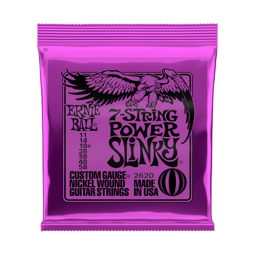 Ernie Ball Ernie Ball - 7 String  Power Slinky Nickel Wound - 11-58