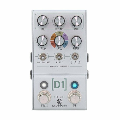 Walrus Audio Walrus Audio - MAKO Series D1 - V2 - High Fidelity Delay Walrus Audio Walrus Audio - MAKO Series D1 - V2 - High Fidelity Delay