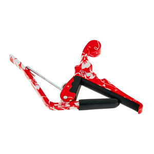 Kyser Kyser - Capo for Ukulele - Red Hibiscus
