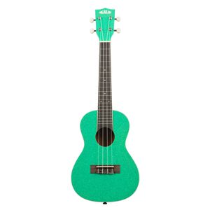 Kala Music Kala - Sparkle Series - Concert - Acoustic Ukulele - Gatsby Green