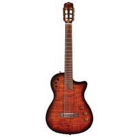 Cordoba - Stage - Nylon String Electro Acoustic Guitar - w/ Travel Ready Gig Bag - Edge Burst