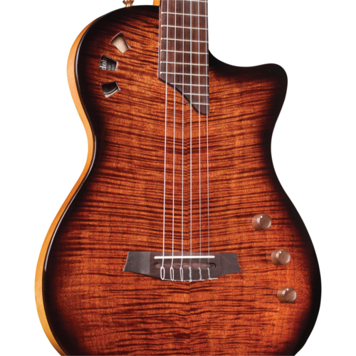 Cordoba Cordoba - Stage - Nylon String Electro Acoustic Guitar - w/ Travel Ready Gig Bag - Edge Burst