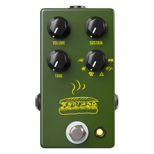 JHS JHS - Muffuletta 6-way - Army Green - Fuzz Pedal