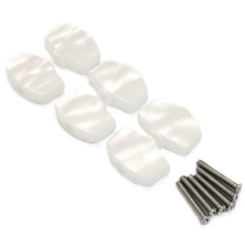 Allparts Allparts - Schaller Tuning Keys Buttons - Pearloid