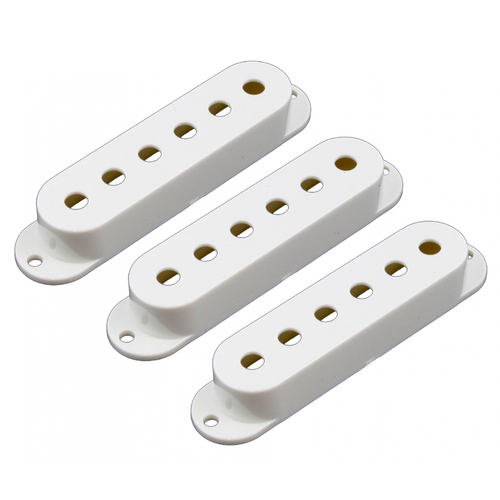 Allparts Allparts - Stratocaster Pickup Covers - White