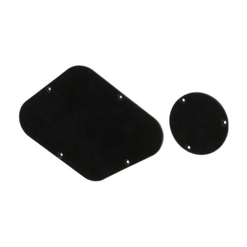 Allparts Allparts - Backplate and Cover for Les Paul - Black