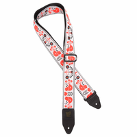 Ernie Ball  - Red Bird Winter Jacquard - Strap