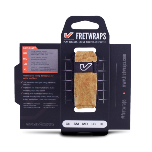 Gruv Gear Gruv Gear - Fretwraps - String Muters Wood Maple - Small