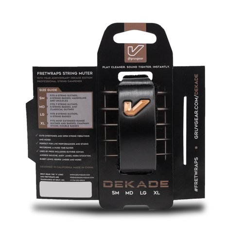 Gruv Gear Gruv Gear - Fretwraps - String Muters Dekade Edition - Small Gruv Gear Gruv Gear - Fretwraps - String Muters Dekade Edition - Small