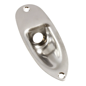 Allparts Allparts - Jackplate for Stratocaster - Nickel