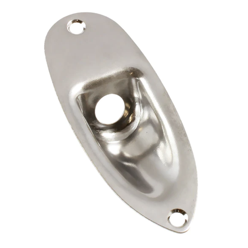 Allparts Allparts - Jackplate for Stratocaster - Nickel
