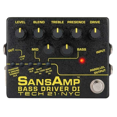 Tech 21 Tech 21 - SansAmp - Bass Driver DI v2 Pedal Tech 21 Tech 21 - SansAmp - Bass Driver DI v2 Pedal