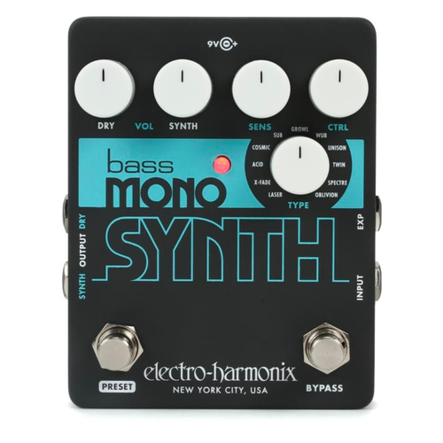 Electro Harmonix USED - Electro Harmonix - Bass Mono Synth - Synthesizer Pedal - CONSIGNMENT Electro Harmonix USED - Electro Harmonix - Bass Mono Synth - Synthesizer Pedal - CONSIGNMENT