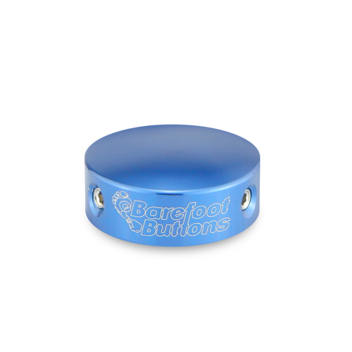 Barefoot Buttons Barefoot Buttons V1 - Standard Footswitch Cap - Dark Blue Barefoot Buttons Barefoot Buttons V1 - Standard Footswitch Cap - Dark Blue