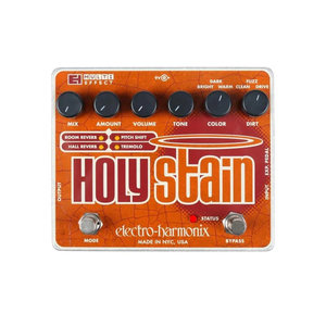 Electro Harmonix Electro Harmonix - Holy Stain - Distortion / Reverb / Pitch / Tremolo Multi Effect