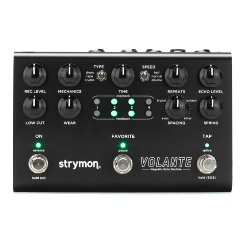 Strymon Strymon - Volante Midnight Edition - Magnetic Echo Machine - Delay Pedal