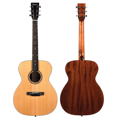 Eastman Strings Eastman - E2OM - Orchestral Model Flattop Acoustic Guitar - w/ Gig Bag - Natural Eastman Strings Eastman - E2OM - Orchestral Model Flattop Acoustic Guitar - w/ Gig Bag - Natural