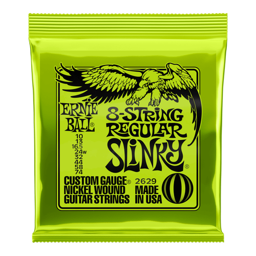 Ernie Ball Ernie Ball - Regular Slinky Nickel Wound - 8-String Electric Guitar- 10-74