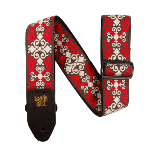 Ernie Ball Ernie Ball - Jacquard Strap - Red Trellis