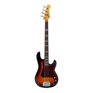 G&L G&L - Tribute - LB-100 - Rosewood Neck - Black PG - 3-Tone Sunburst