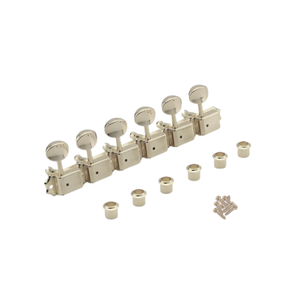 Allparts Allparts - Gotoh 6-in-line Vintage Keys Aged Nickel Allparts Allparts - Gotoh 6-in-line Vintage Keys Aged Nickel