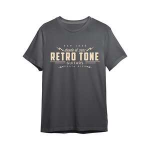Retro Tone Guitars - T-Shirt - Navy - Women