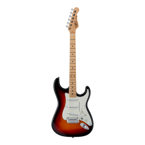 G&L G&L USA - Fullerton Deluxe S500 - 3 Tone Sunburst - Rosewood - SSS - w/  Gig Bag