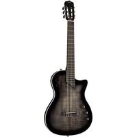 Cordoba - Stage - Nylon String Electro Acoustic Guitar - w/ Travel Ready Gig Bag - Blackburst