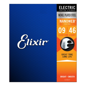 Elixir Elixir - Electric Nanoweb -  Custom Light Strings - 9-46