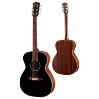 Eastman - PCH2-OM-BK - Orchestra Acoustic Guitar - w/ Gig Bag - Black