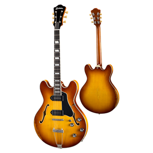 Eastman Eastman - T64/V-T-GB - Antique Goldburst - 16" Thinline - Maple Neck - Lollar P-90 Dogears - w/ Hardshell Case