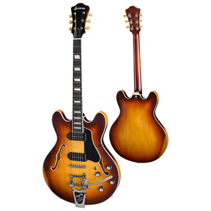 Eastman Eastman - T64/V-GB - Antique Goldburst - Maple Neck - Lollar Dog Ear P-90 - Hardshell Case