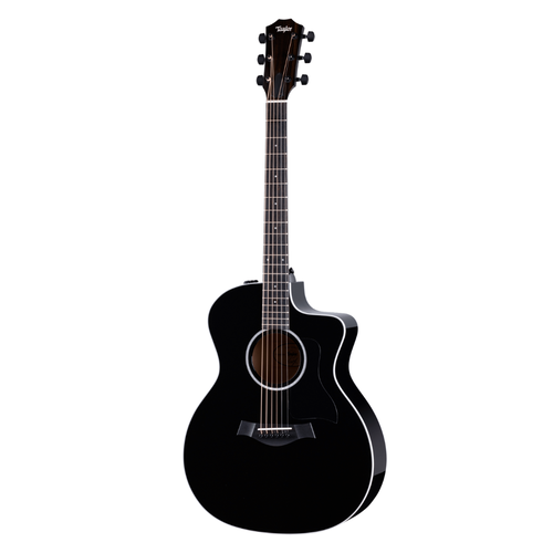 Taylor Guitars Taylor - 214ce-BLK Plus - Maple/ Spruce - Electro Acoustic Guitar - Black - w/ OHSC