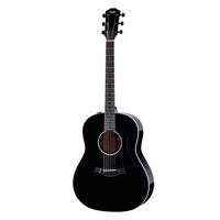 Taylor - 217e-BLK Plus - Maple/Spruce - Grand Pacific Electro Acoustic Guitar - Black - w/ Aero Case