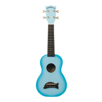 Makala - Dolphin - Soprano Acoustic Ukulele - Light Blue Burst