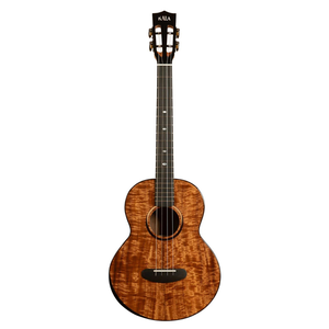 Kala Kala - Contour All Solid Gloss Acacia Baritone Ukulele - w/ Gig Bag