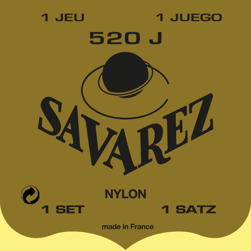 Savarez Savarez - 520J - High Tension - Nylon String - Classical Guitar Strings Savarez Savarez - 520J - High Tension - Nylon String - Classical Guitar Strings