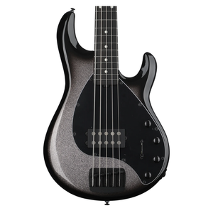 Ernie Ball Music Man Ernie Ball Music Man - StingRay Special 5 Bass Guitar - w/ Ebony Fingerboard and gig bag  - Smoked Chrome